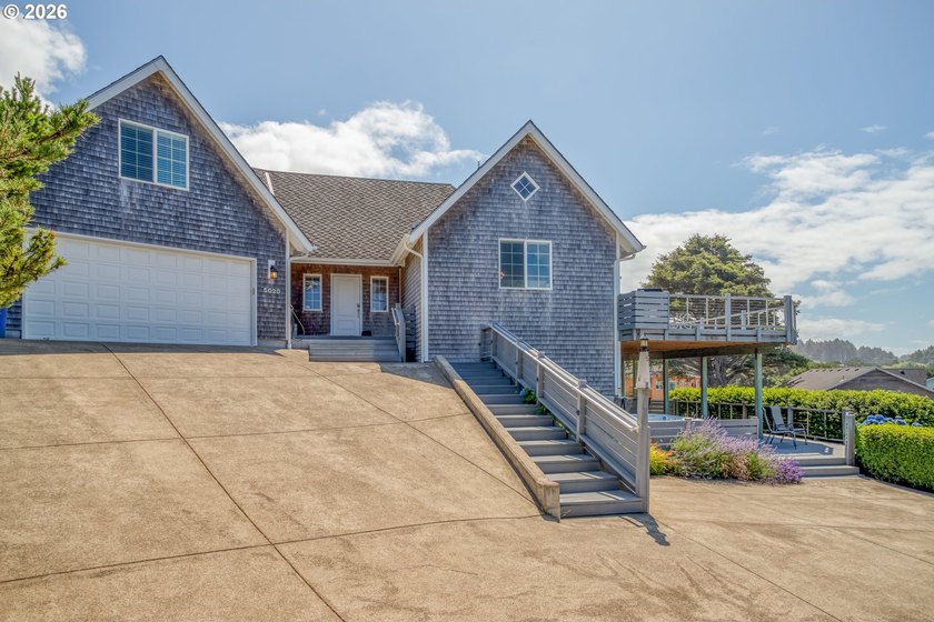 Large home, with views of the ocean, near beach access, and 1/2 - Beach Home for sale in Lincoln City, Oregon on Beachhouse.com