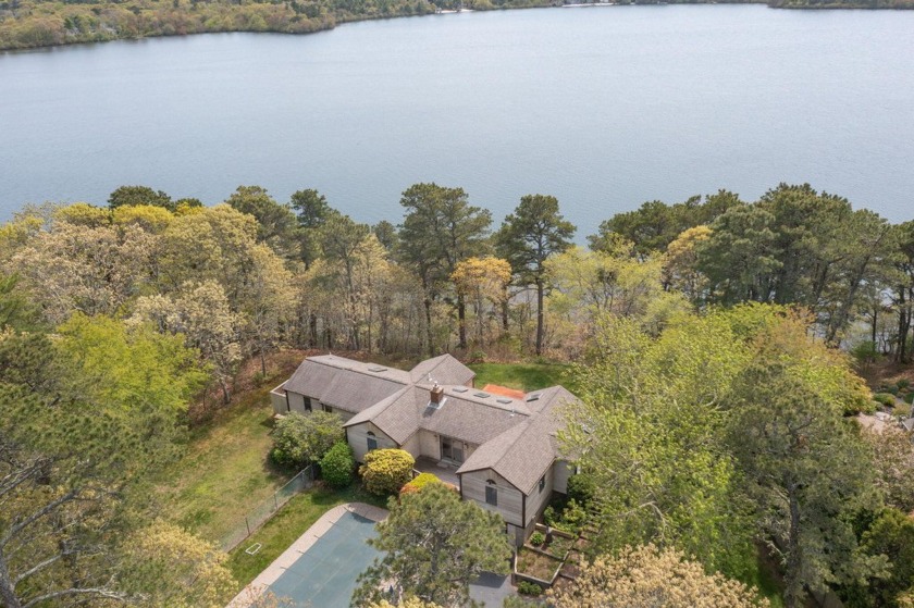 Rare waterfront gem perched on 1.3 acres overlooking serene - Beach Home for sale in Brewster, Massachusetts on Beachhouse.com
