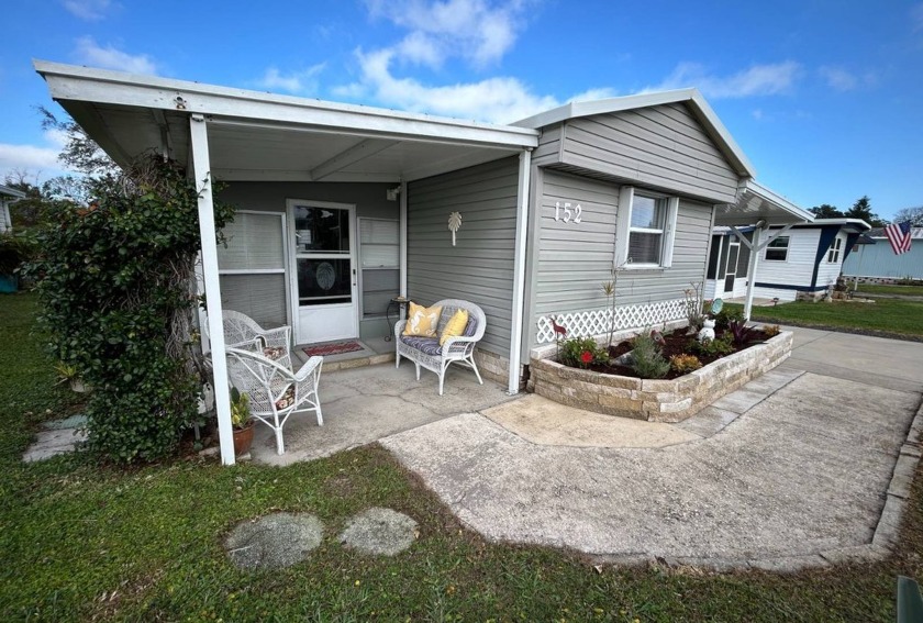 This is a manufactured home on leased land with lot rent. This - Beach Home for sale in New Smyrna Beach, Florida on Beachhouse.com