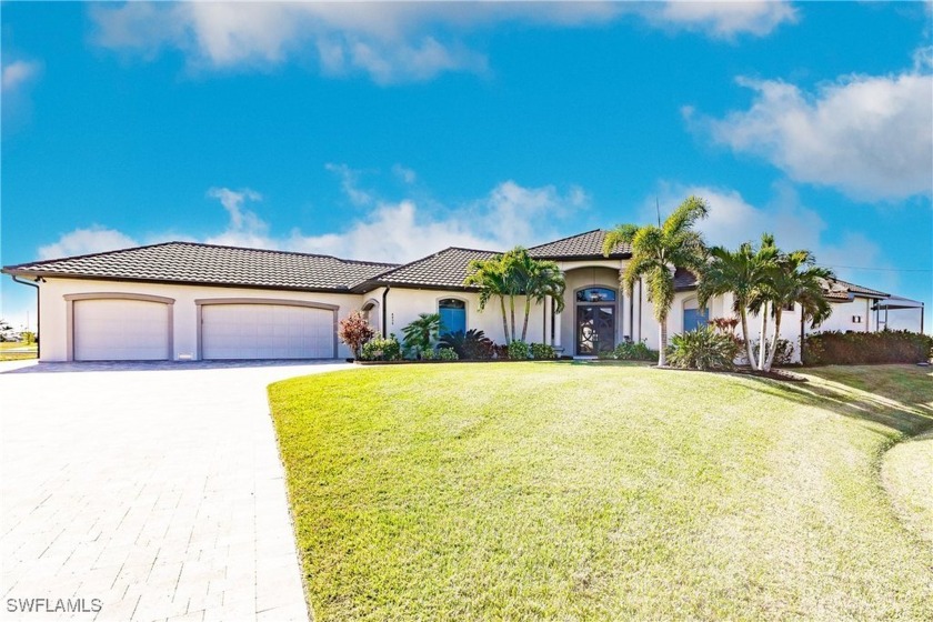 Nestled on a premier 0.57-acre lot at the end of a quiet - Beach Home for sale in Cape Coral, Florida on Beachhouse.com