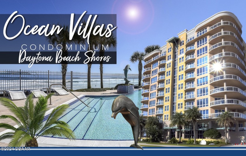 Welcome to the iconic Ocean Villas Condominium, a coastal haven - Beach Condo for sale in Daytona Beach Shores, Florida on Beachhouse.com