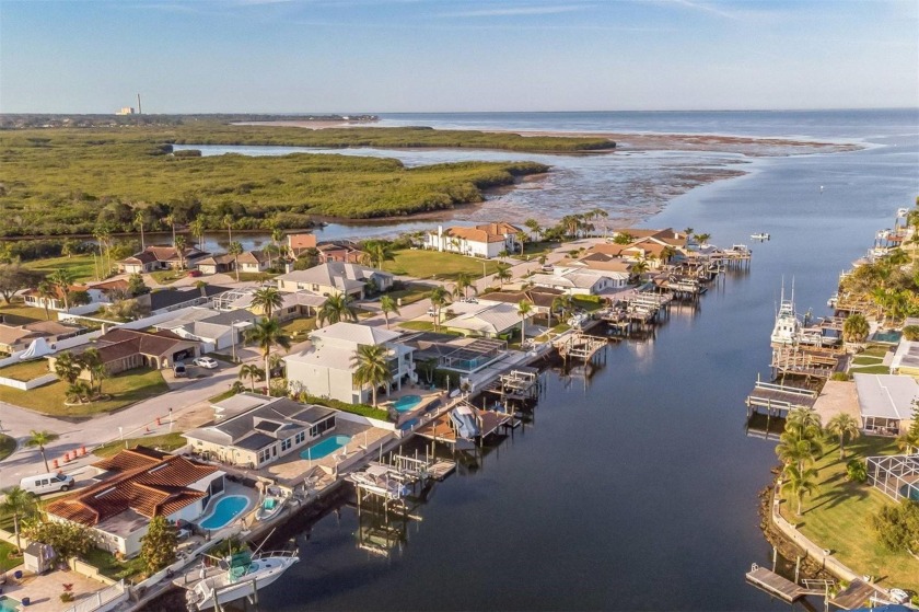 Location on wide main south channel, about 500 feet from gulf of - Beach Home for sale in New Port Richey, Florida on Beachhouse.com