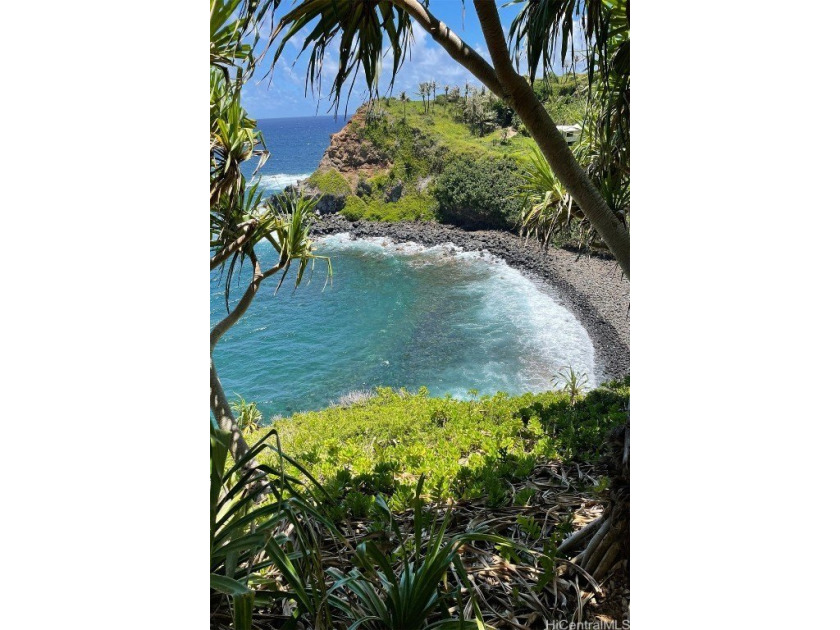 One Acre of Oceanfront Land for Sale in Huelo, Maui, w/ natural - Beach Acreage for sale in Haiku, Hawaii on Beachhouse.com