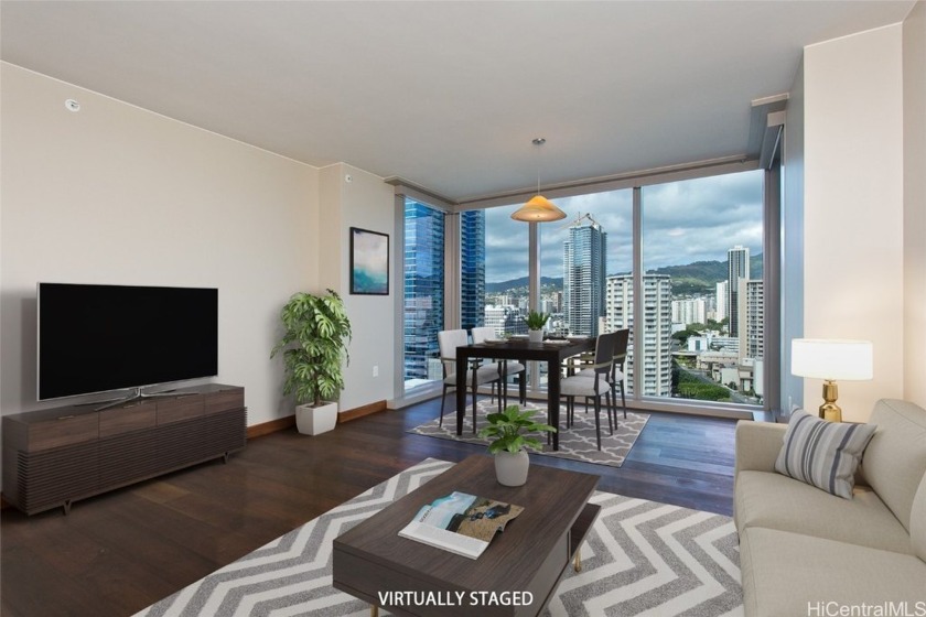 Exceptional one-bedroom unit offering stunning mountain and city - Beach Condo for sale in Honolulu, Hawaii on Beachhouse.com