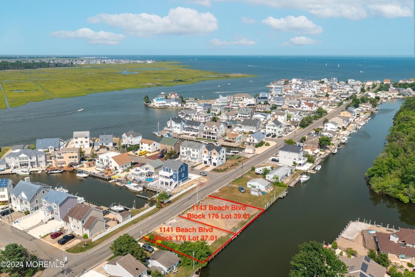 Fully approved buildable waterfront Lot! Direct access to the - Beach Lot for sale in Forked River, New Jersey on Beachhouse.com