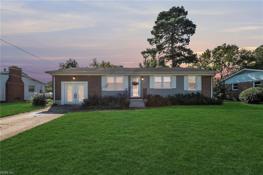 House is Located on large, fenced yard. Two small bedrooms have - Beach Home for sale in Portsmouth, Virginia on Beachhouse.com