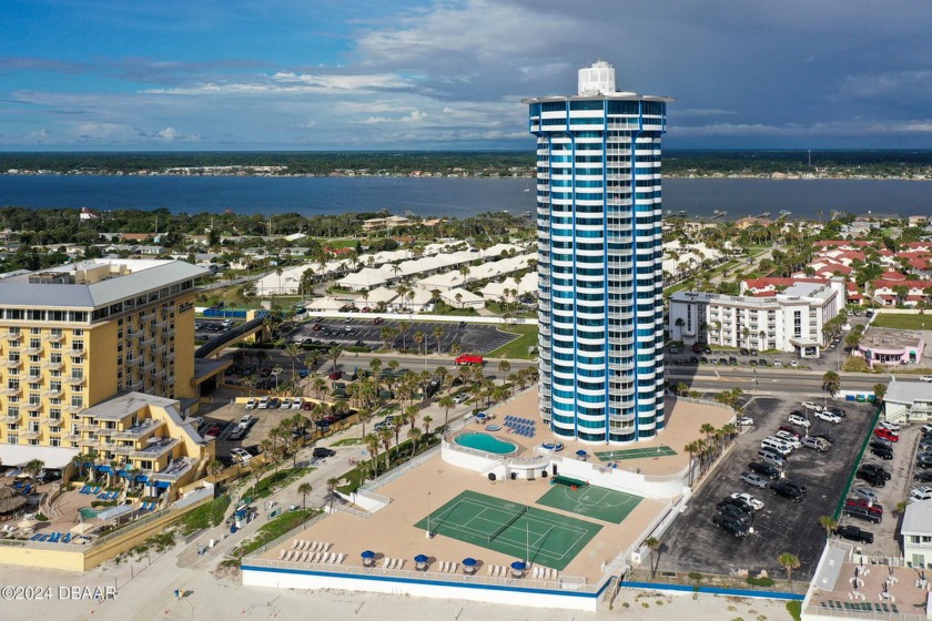 Nestled on the 12th floor of the iconic Peck Plaza, this - Beach Condo for sale in Daytona Beach Shores, Florida on Beachhouse.com