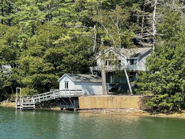 Secluded  in the heart of Maine's mid-coast, this  serene - Beach Home for sale in West Bath, Maine on Beachhouse.com