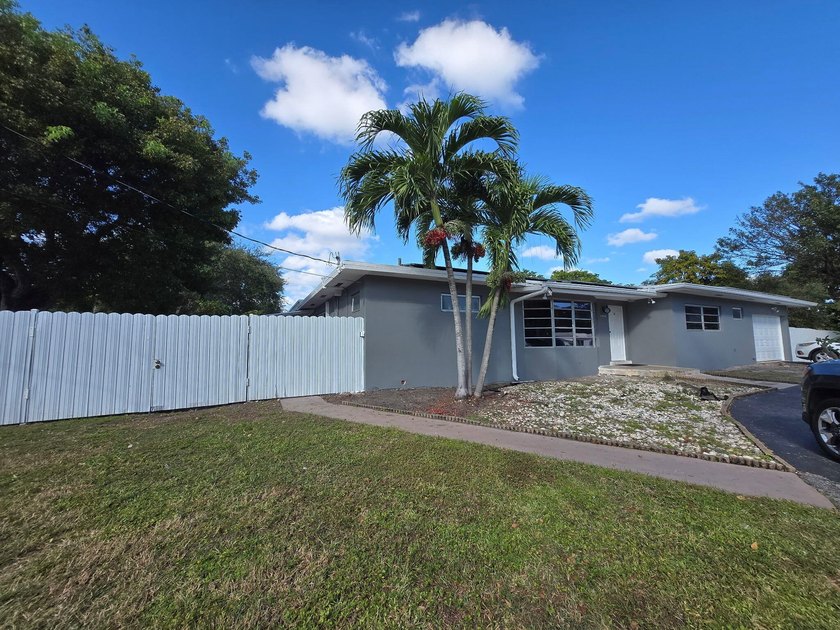 Spacious single-family home situated on a large corner lot in - Beach Home for sale in North Miami Beach, Florida on Beachhouse.com