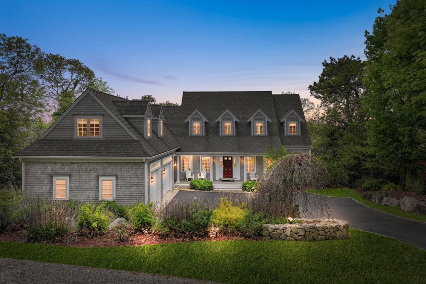 Imagine golden hour from a 50-foot deck overlooking Cape Cod's - Beach Home for sale in Brewster, Massachusetts on Beachhouse.com