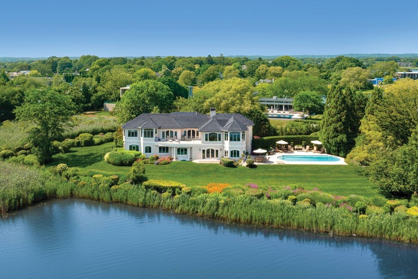 Wrapped in breathtaking views over Mecox Bay and the Atlantic - Beach Home for sale in Water Mill, New York on Beachhouse.com