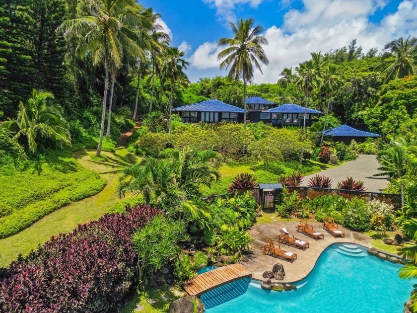 Former Boutique Resort Transformed Into Stunning Private Estate - Beach Home for sale in Anahola, Hawaii on Beachhouse.com