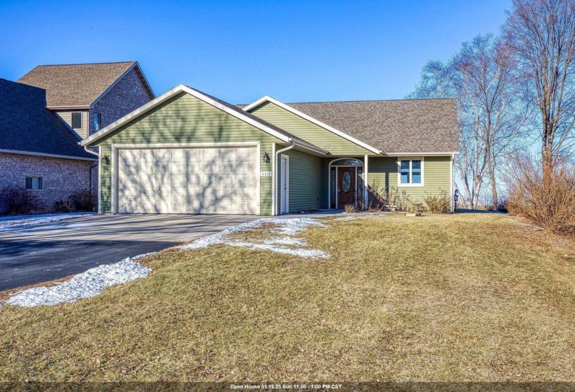 **Stunning Waterfront Ranch with Breathtaking Views** This - Beach Home for sale in Green Bay, Wisconsin on Beachhouse.com