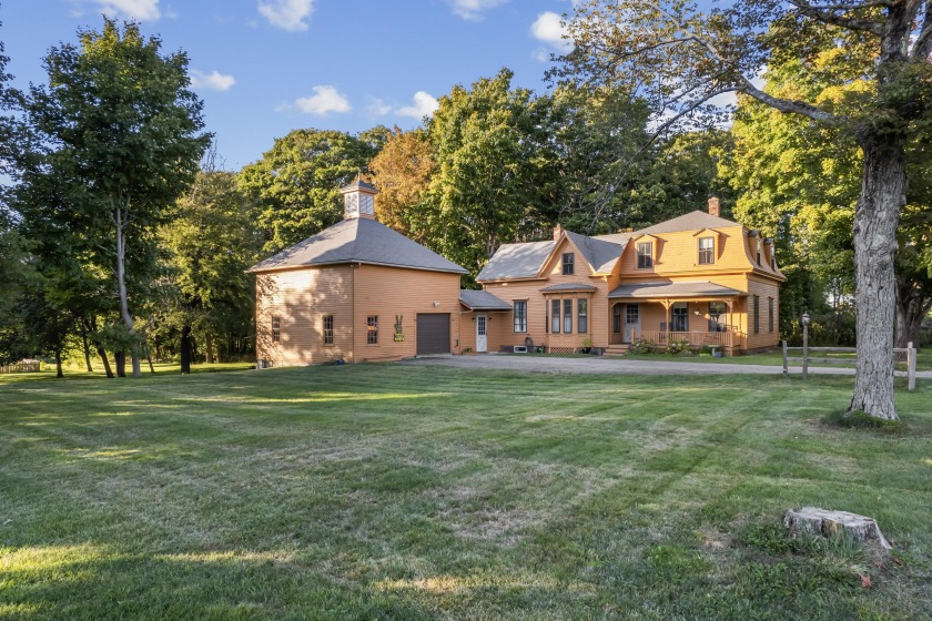 This historic Mansard-style home masterfully blends classic - Beach Home for sale in Harpswell, Maine on Beachhouse.com