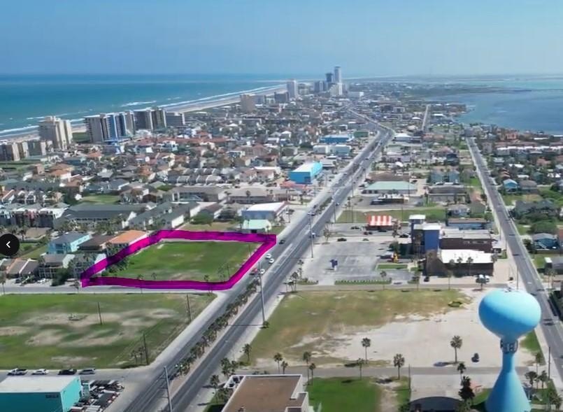 Located on the east side Padre Blvd, between Retama St. and - Beach Commercial for sale in South Padre Island, Texas on Beachhouse.com