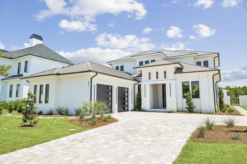 Behind the gates of Watersound Camp Creek, this newly - Beach Home for sale in Inlet Beach, Florida on Beachhouse.com
