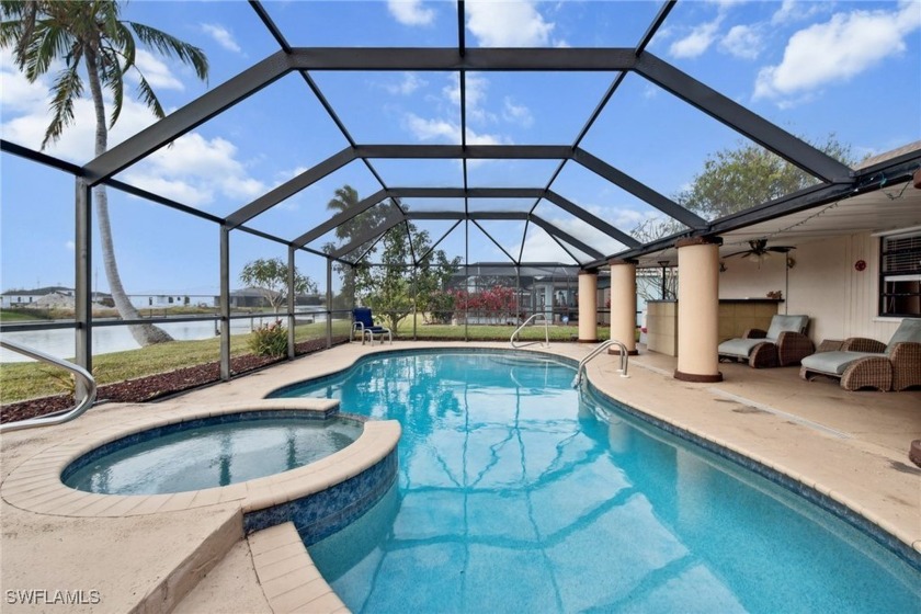 Expansive Water Views! Pool Home in SW Cape Coral overlooking - Beach Home for sale in Cape Coral, Florida on Beachhouse.com