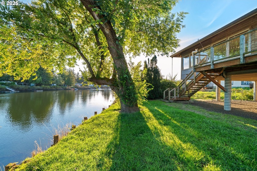 Beautiful custom-built riverfront cedar home, built in 2014 - Beach Townhome/Townhouse for sale in Nehalem, Oregon on Beachhouse.com
