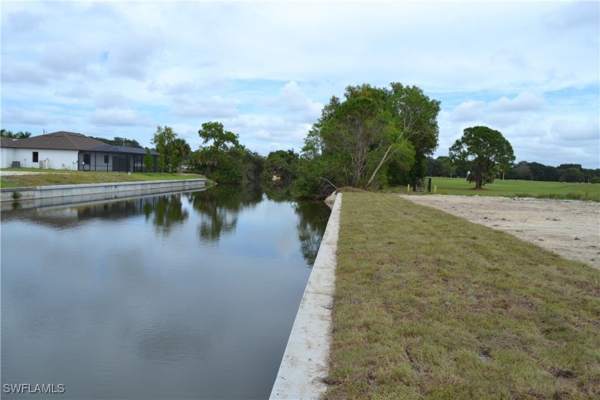 Rare oversize (approx. 1/2 acre) canal front & golf course lot - Beach Lot for sale in Cape Coral, Florida on Beachhouse.com