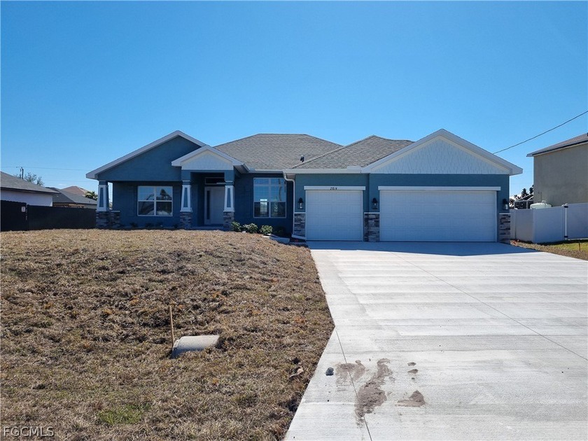 New Construction in NW Cape Coral 4 Beds | 3 Baths | Den | 3-Car - Beach Home for sale in Cape Coral, Florida on Beachhouse.com