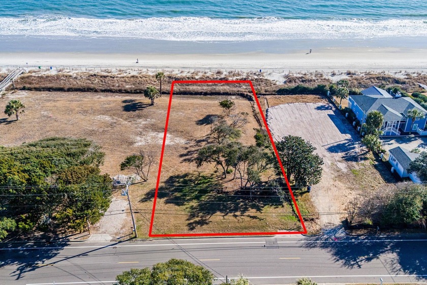Gorgeous Residential Lot, over 1/2 acre, situated directly on - Beach Lot for sale in Myrtle Beach, South Carolina on Beachhouse.com