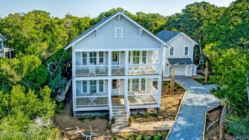 Nestled in sought-after Cape Fear Station, this BRAND NEW five - Beach Home for sale in Bald Head Island, North Carolina on Beachhouse.com