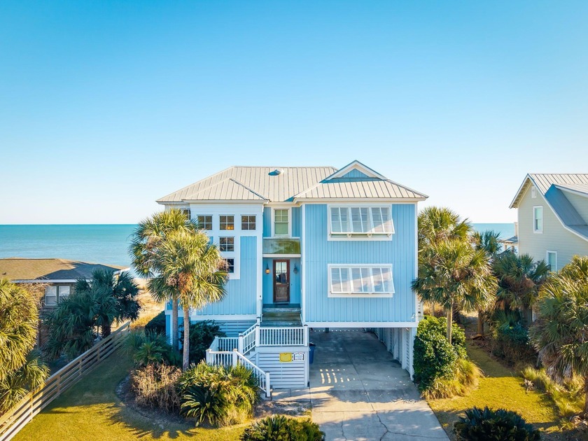 Wake up to endless Atlantic Ocean views in this stunning - Beach Home for sale in Edisto Island, South Carolina on Beachhouse.com
