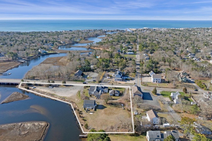 The property is situated on over 2.22 acres of waterfront - Beach Home for sale in Harwich, Massachusetts on Beachhouse.com