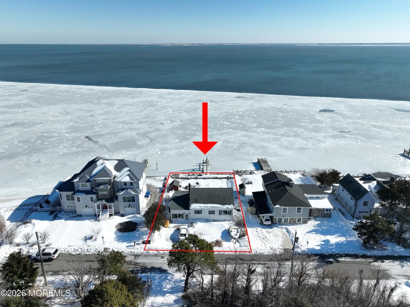 Incredible Waterfront Opportunity on Barnegat Bay! Offered as-is - Beach Lot for sale in Waretown, New Jersey on Beachhouse.com