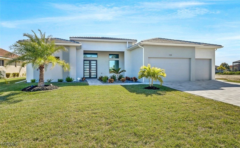 WELCOME TO THIS NEWLY BUILD LUXURY HOME BY THE WATER 3 Bed + Den - Beach Home for sale in Cape Coral, Florida on Beachhouse.com