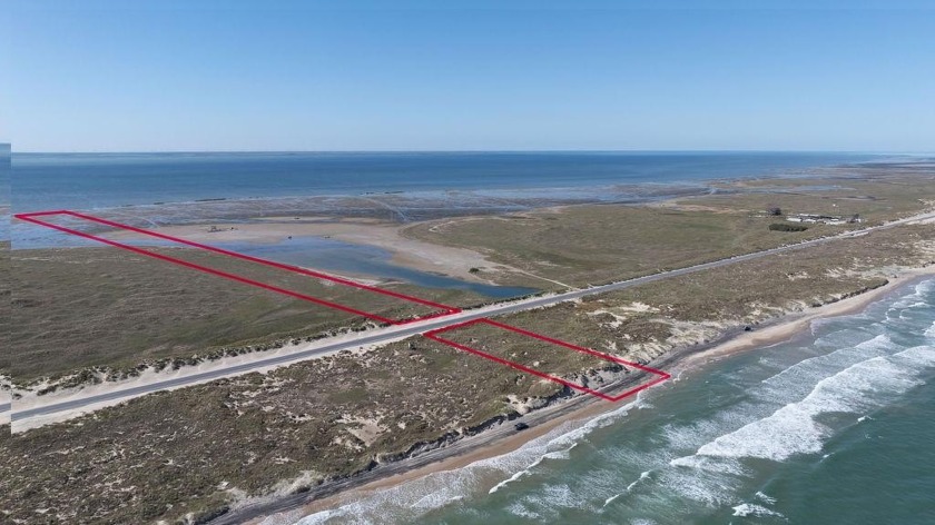 North and South side of Tract 23: 354 feet of beach frontage - Beach Lot for sale in South Padre Island, Texas on Beachhouse.com