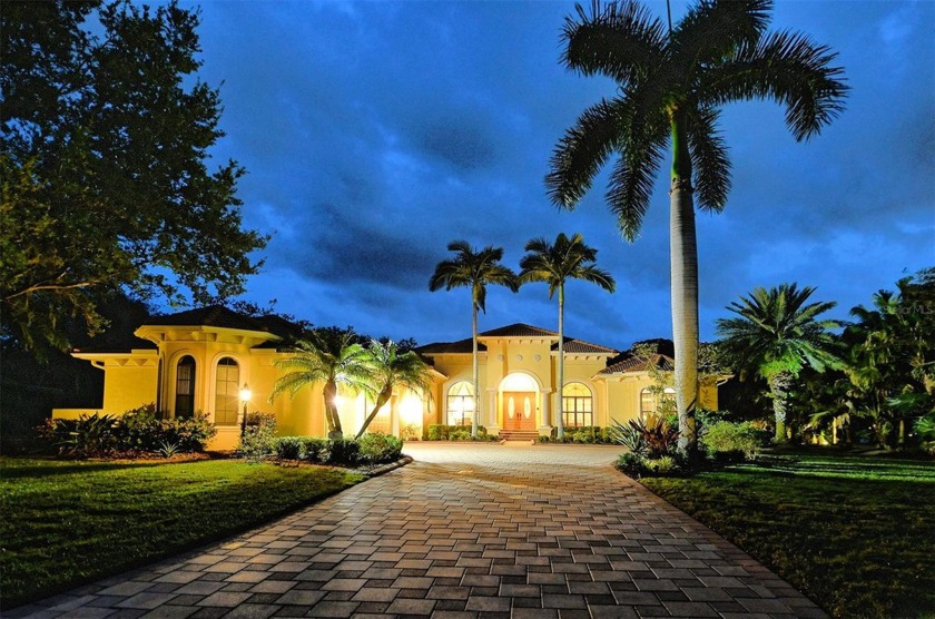 Luxurious custom home situated on over  3/4  of an acre with a - Beach Home for sale in Sarasota, Florida on Beachhouse.com