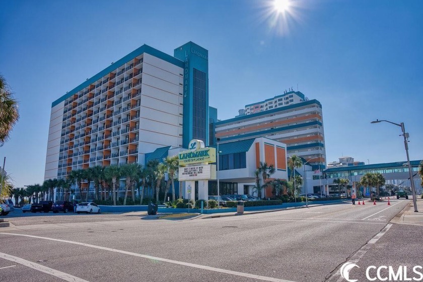 Located at the Landmark Resort, this inner efficiency unit - Beach Condo for sale in Myrtle Beach, South Carolina on Beachhouse.com
