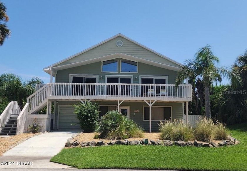 Charming Water View Home in Bethune Beach!! Discover coastal - Beach Home for sale in New Smyrna Beach, Florida on Beachhouse.com