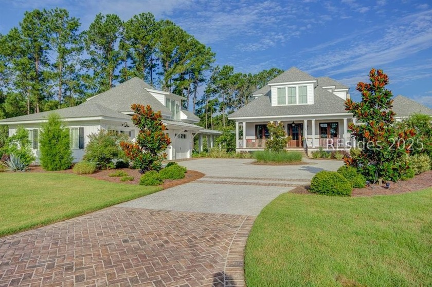 This stunning, custom-built residence, exuding casual elegance - Beach Home for sale in Bluffton, South Carolina on Beachhouse.com
