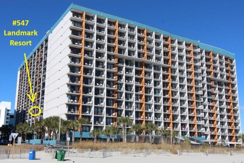 This Deluxe 1BR/1BA Executive Suite is located in the Landmark - Beach Condo for sale in Myrtle Beach, South Carolina on Beachhouse.com