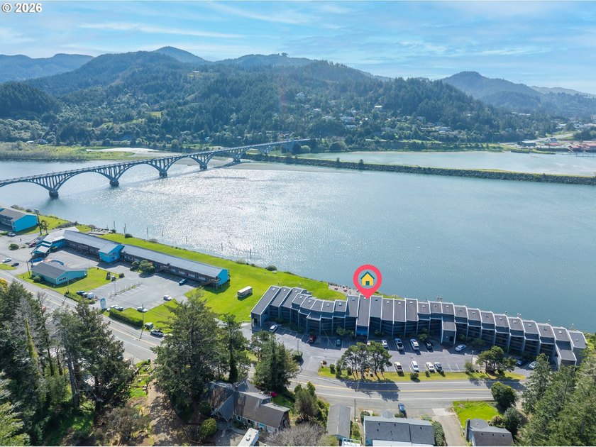 Enjoy elevated coastal living with sweeping views of the Rogue - Beach Condo for sale in Gold Beach, Oregon on Beachhouse.com