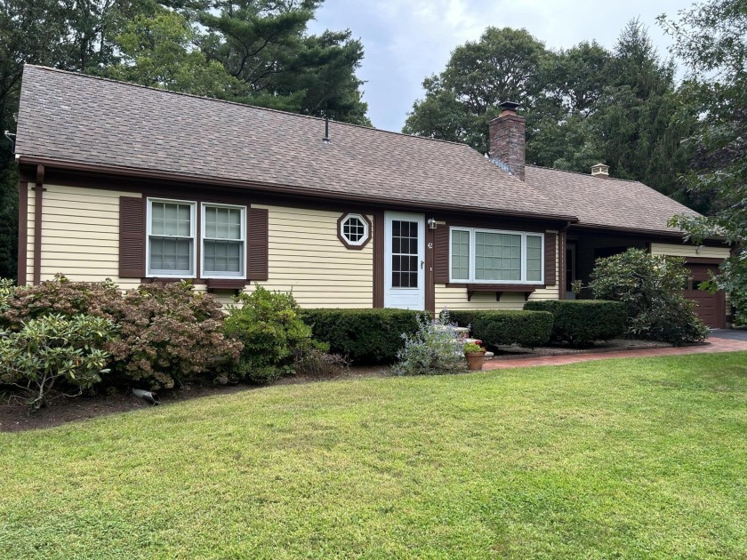 Nestled in a quiet corner of a dead end street in a charming - Beach Home for sale in Osterville, Massachusetts on Beachhouse.com