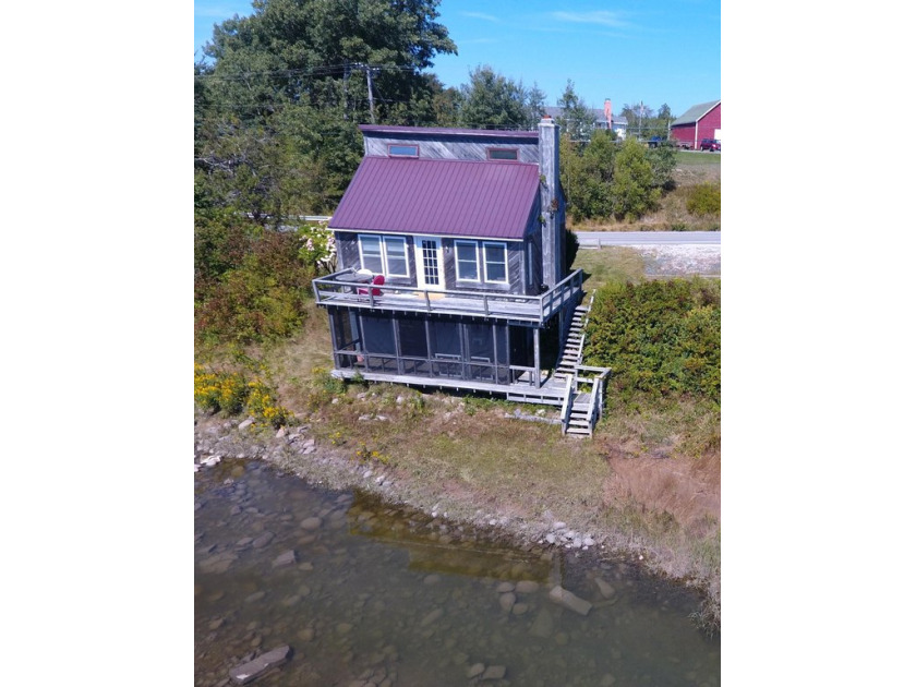 Great Cabin on Birch Harbor with 143ft of Water Frontagee and - Beach Home for sale in Gouldsboro, Maine on Beachhouse.com