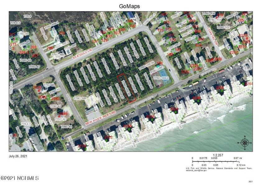 Ideal Location for that ''Summer Get Away'' or the ''Forever - Beach Lot for sale in North Topsail Beach, North Carolina on Beachhouse.com