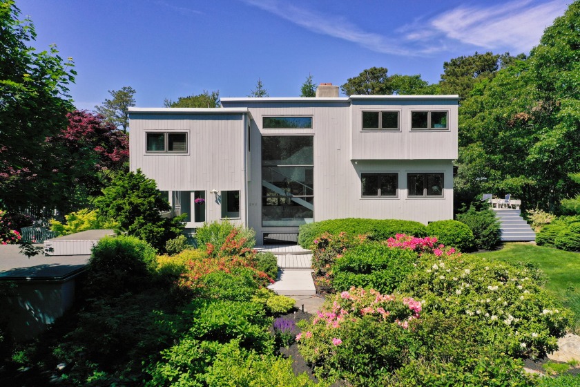 An impressive Contemporary tucked on a secluded 1.76 acre lot - Beach Home for sale in East Sandwich, Massachusetts on Beachhouse.com