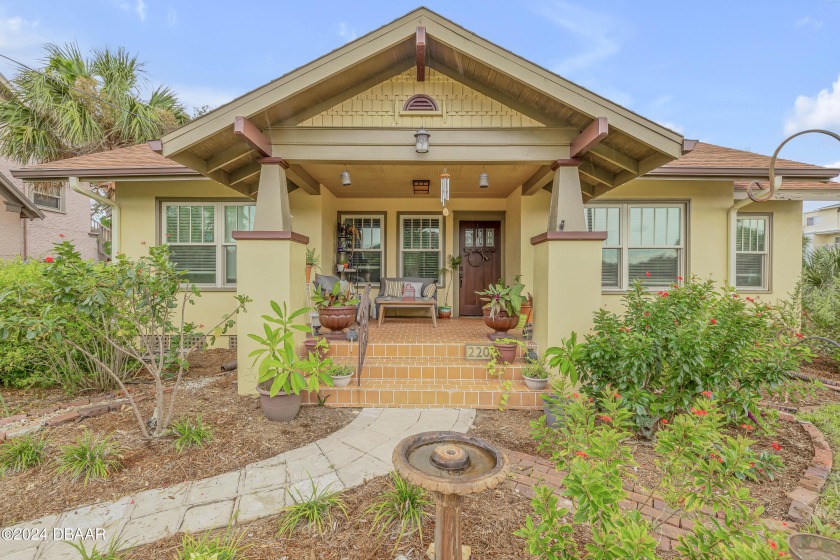 Discover the charm of this meticulously restored 1928 - Beach Home for sale in Daytona Beach, Florida on Beachhouse.com