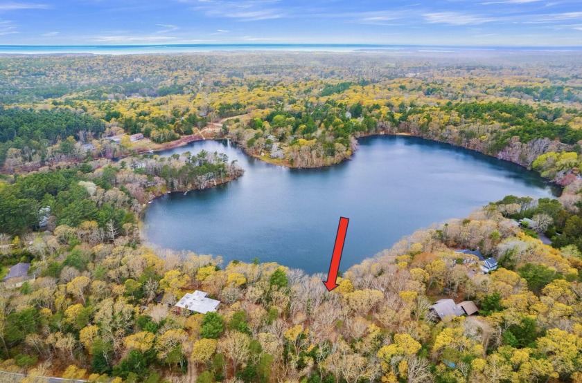 Amazing privacy, a rare find! Here's your chance to build your - Beach Lot for sale in East Falmouth, Massachusetts on Beachhouse.com
