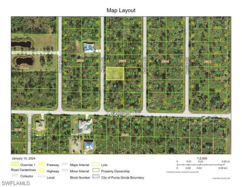 Land has been surveyed and cleared and ready to build! This - Beach Lot for sale in Port Charlotte, Florida on Beachhouse.com