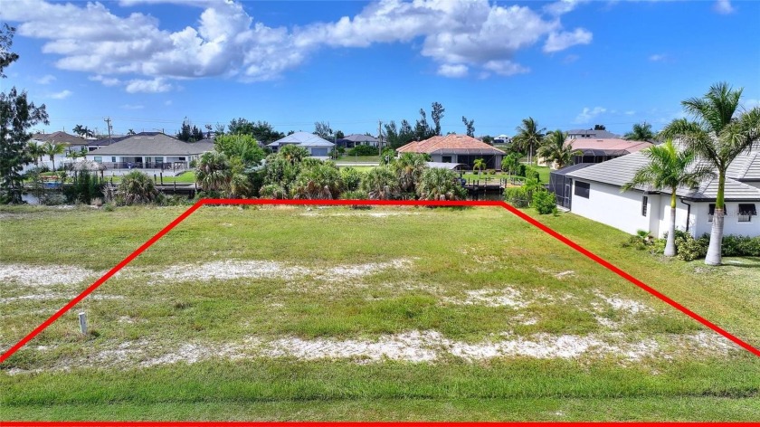 Prime Saltwater Front Lot in a Thriving Area! Create your dream - Beach Lot for sale in Cape Coral, Florida on Beachhouse.com
