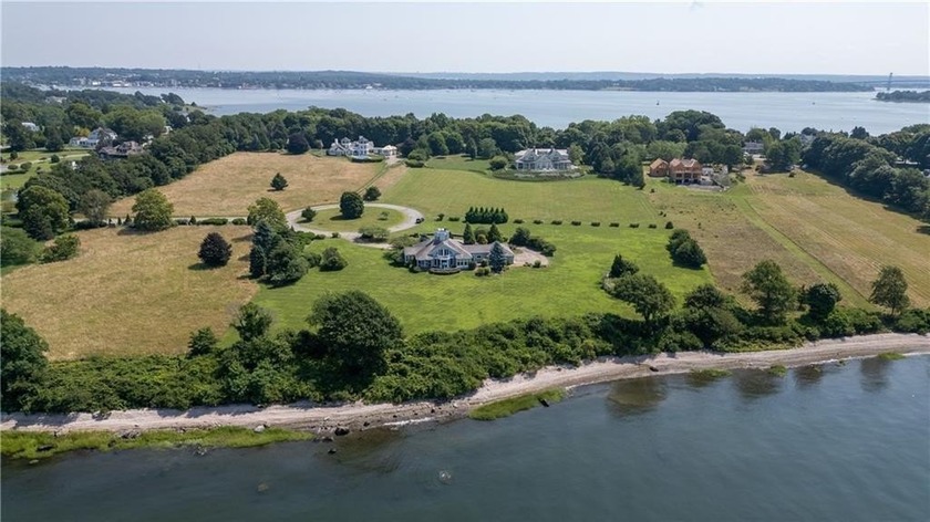 Striking, picture perfect waterfront home on exclusive - Beach Home for sale in Bristol, Rhode Island on Beachhouse.com