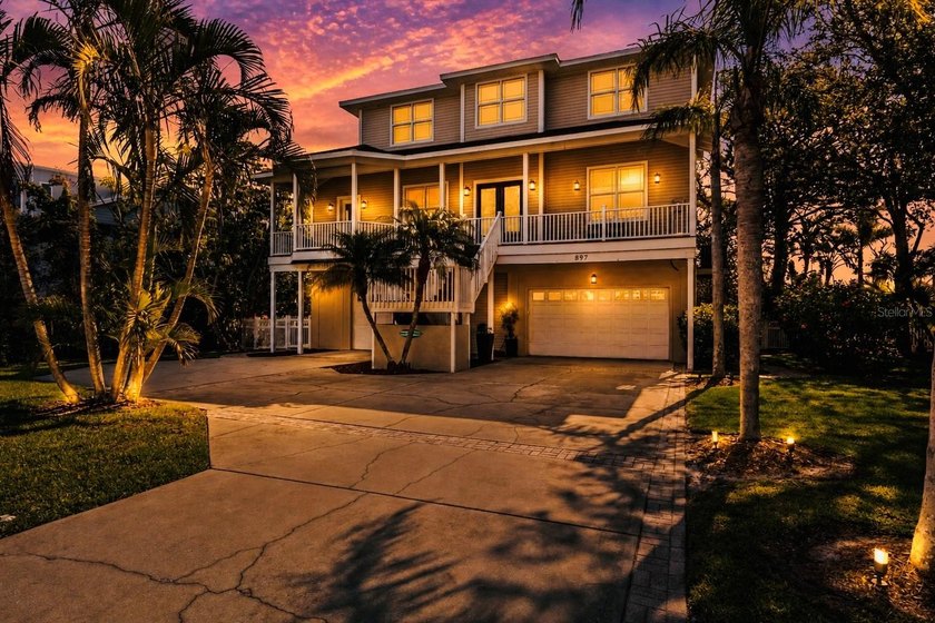 CRYSTAL BEACH LIVING AT ITS FINEST - A PRIVATE, ELEVATED COASTAL - Beach Home for sale in Crystal Beach, Florida on Beachhouse.com
