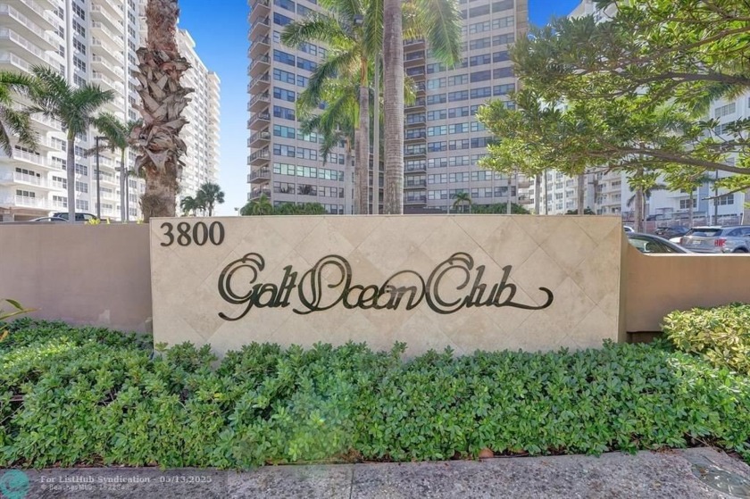 Live the beachfront lifestyle at The Galt Ocean Club! This - Beach Condo for sale in Fort Lauderdale, Florida on Beachhouse.com