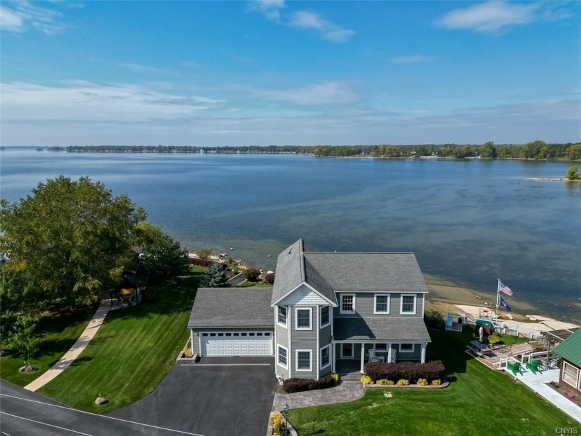 Check out this absolutely AMAZING one-of-a-kind Geothermal Lake - Beach Home for sale in Dexter, New York on Beachhouse.com