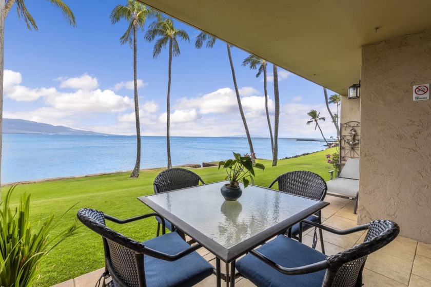 Welcome to Lauloa #110, your ultimate oceanfront retreat nestled - Beach Condo for sale in Wailuku, Hawaii on Beachhouse.com